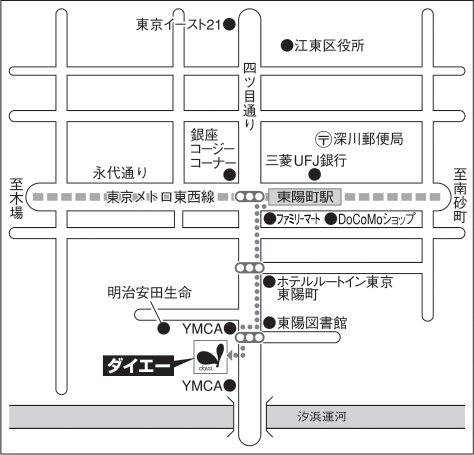 東陽町本社地図