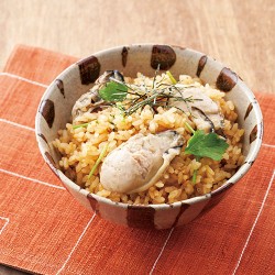 牡蠣ご飯みそ風味