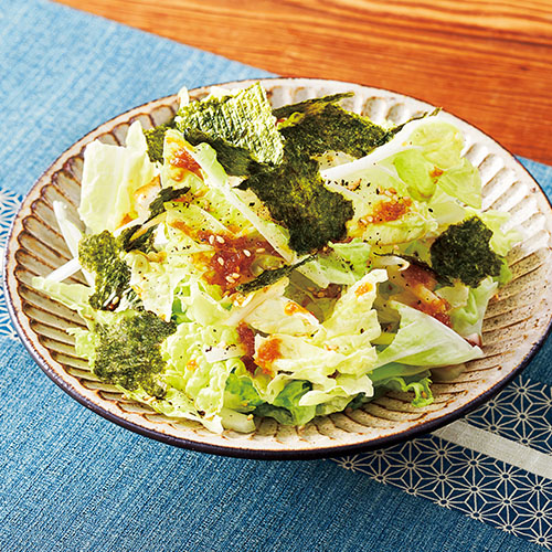 白菜のうまタレ和え