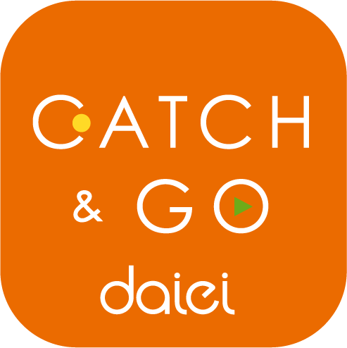 CATCH % GO daiei アプリ