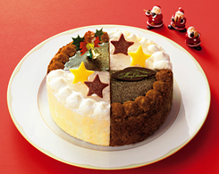 『おいしくたべたい！チョコ生ミックスケーキ』（２，８００円）