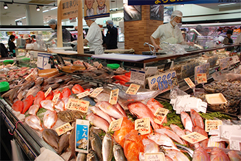 鮮魚売場のイメージ