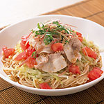 豚しゃぶサラダそうめん