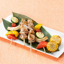  おうちで焼き鳥！カラフル串焼き