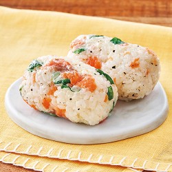 サーモンとチーズのパリおにぎり