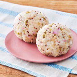 ツナとピクルスのパリおにぎり