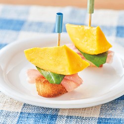 マンゴーのピンチョス