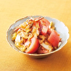 トマトとザーサイのナンプラー風味