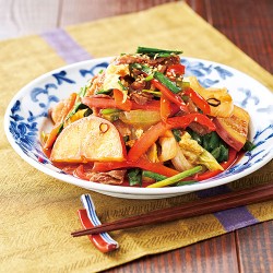 プルコギ風野菜炒め