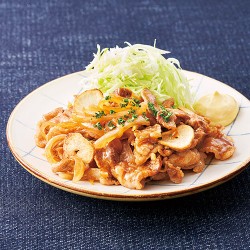 豚こまのトンテキ風味