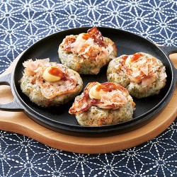 大根餠でお好み焼き風