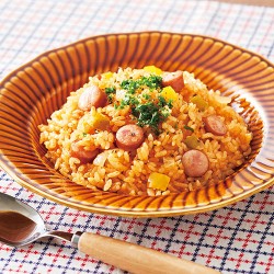 ジャンバラヤ風炊き込みご飯