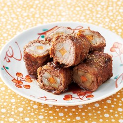 牛肉の八幡巻き