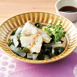 たらのレンジ蒸し
