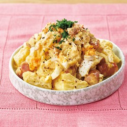 カレー風味のポテトサラダ