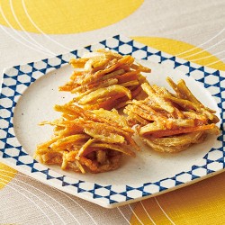 カレー香る野菜のかき揚げ