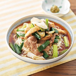 豚ねぎぶっかけそうめん