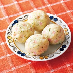 ハムの入ったクヌーデル