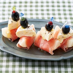 梨とカマンベールのピック