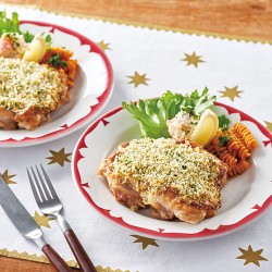 チキンの香草パン粉焼き