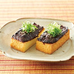 厚揚げの酒粕田楽