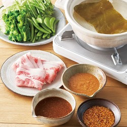 つけダレいろいろ豚しゃぶ