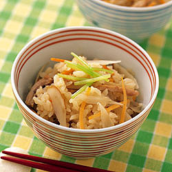 ごぼうと豚肉の炊き込みご飯 おすすめレシピ ダイエー食の情報