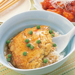 海鮮かに玉丼