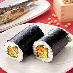 洋風恵方巻き(カンタン太巻き)