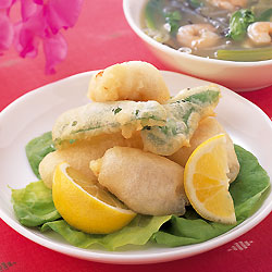 鶏ささみの中華フリッター
