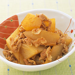 大根と豚バラのみそ煮