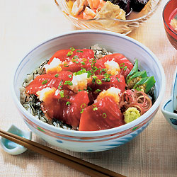 まぐろのづけ丼