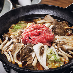 韓国風きのこ鍋