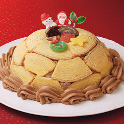 クリスマスドームケーキ