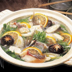 鯛の柚子鍋