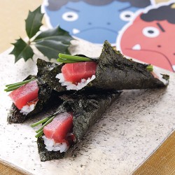 鬼鉄火巻き