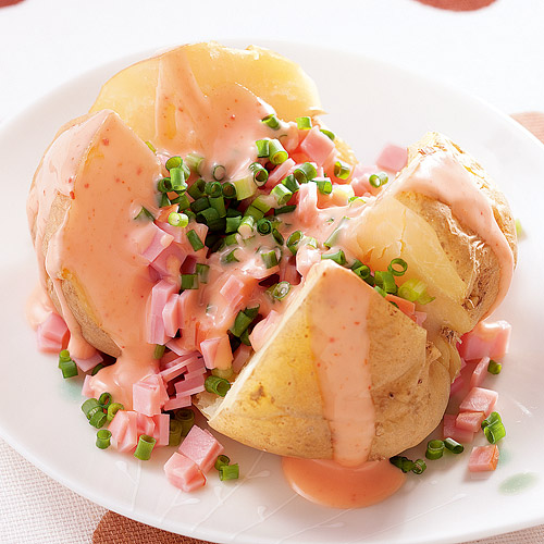 レンジで簡単!丸ごとポテト