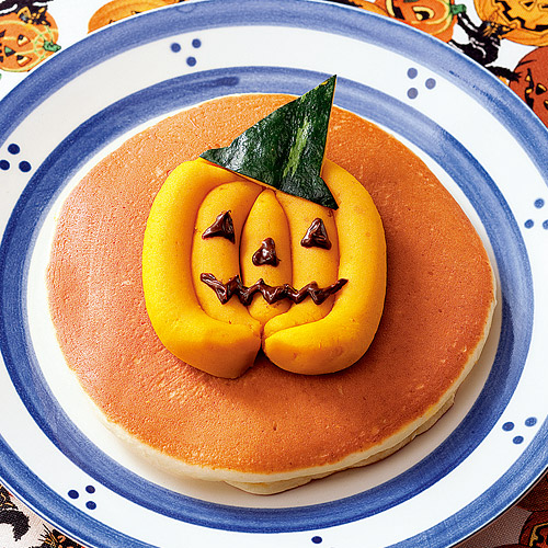 かぼちゃのホットケーキ