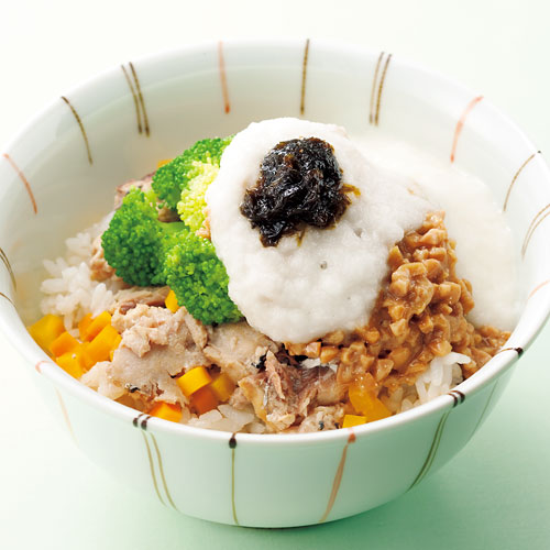 簡単パワフル納豆丼