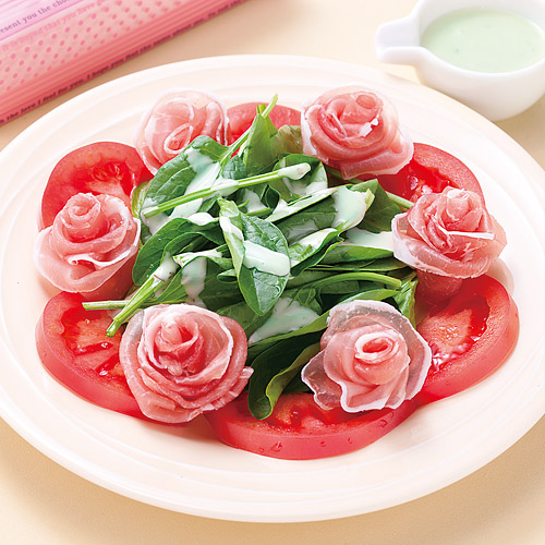 生ハムのローズサラダ おすすめレシピ ダイエー ごはんがおいしくなるスーパー 生ハムのローズサラダ おすすめレシピ ダイエー ごはんがおいしくなるスーパー
