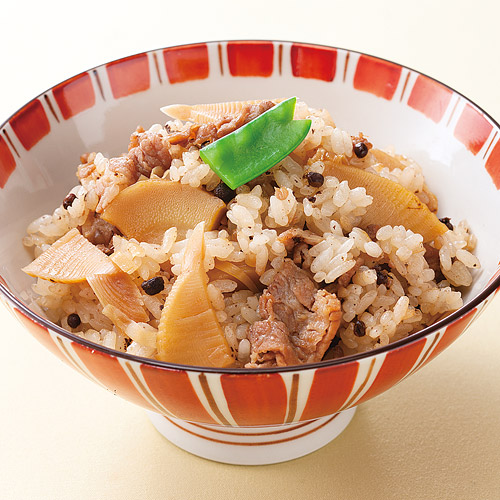 豚肉入りたけのこご飯 おすすめレシピ ダイエー ごはんがおいしくなるスーパー