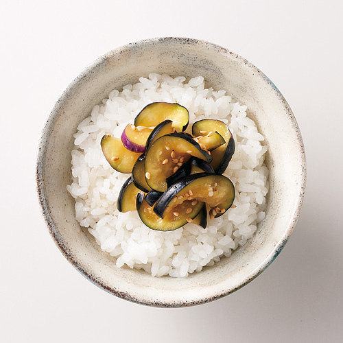 なすの辛子醤油風味