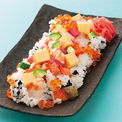 キラキラちらし寿司