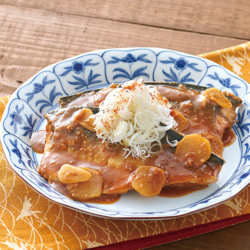 さばの香味みそ煮