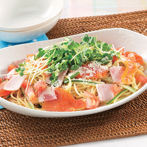 カフェ風パスタサラダ