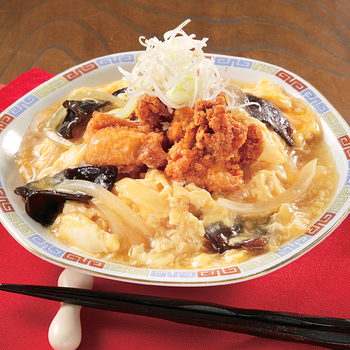 中華風親子丼