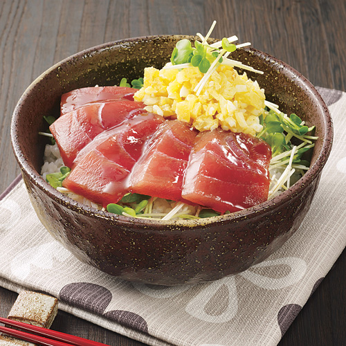 和風タルタルのまぐろ丼