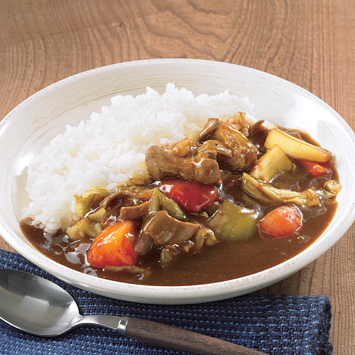 もつ煮込みの和風カレー