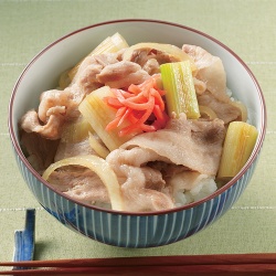 焼ねぎ豚丼