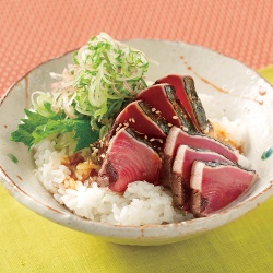 かつおのたたき丼